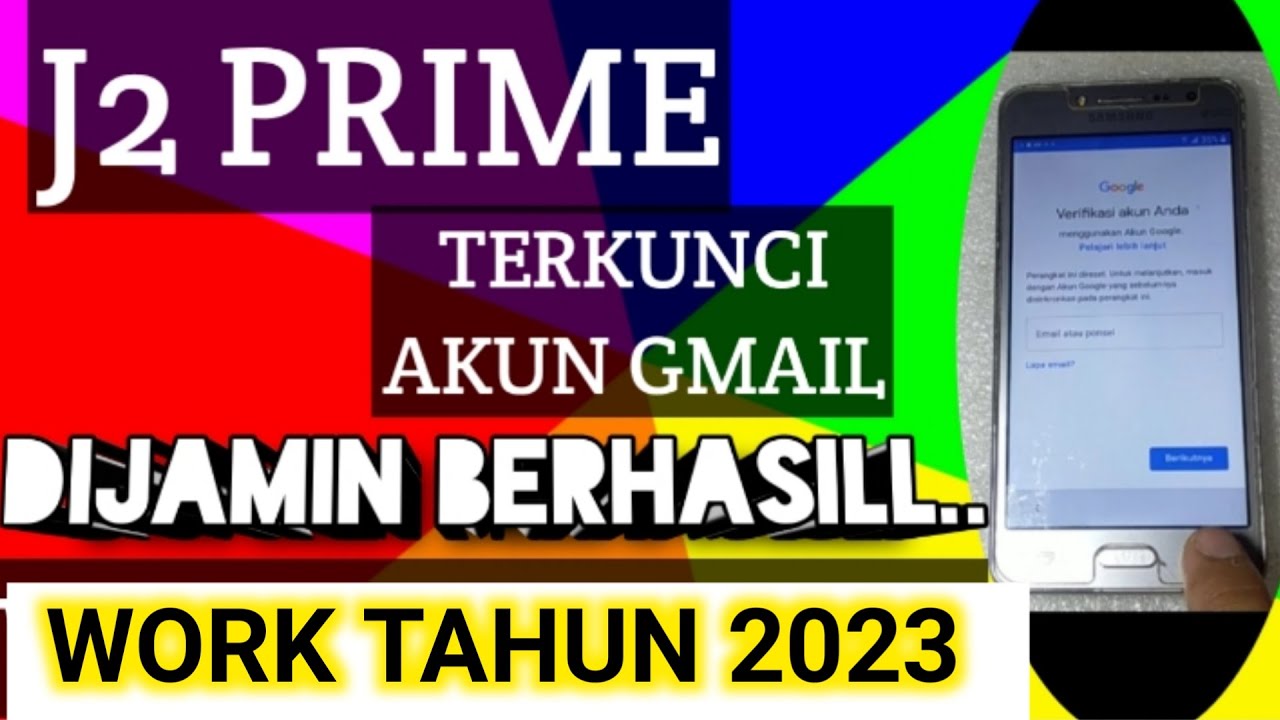 CARA MENGATASI SAMSUNG J2 PRIME TERKUNCI AKUN GMAIL | BYPASS FRP SAMSUNG J2 PRIME