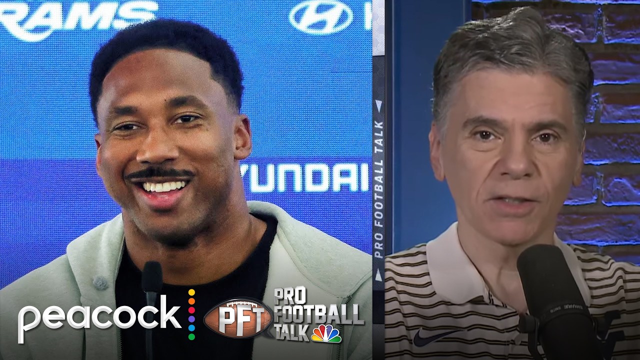 Myles Garrett takes 'pay cut' with the Los Angeles Rams | Pro Football Talk | NFL on NBC