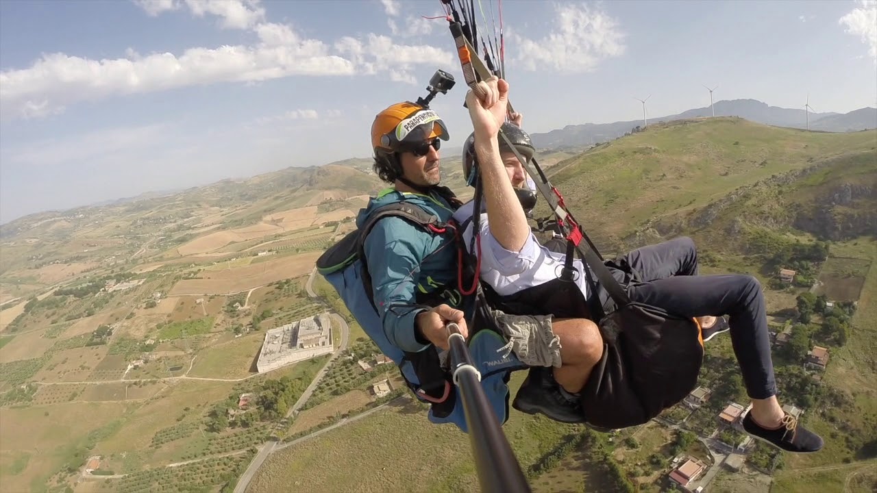 Florian Guillochon -Parapente in Palermo