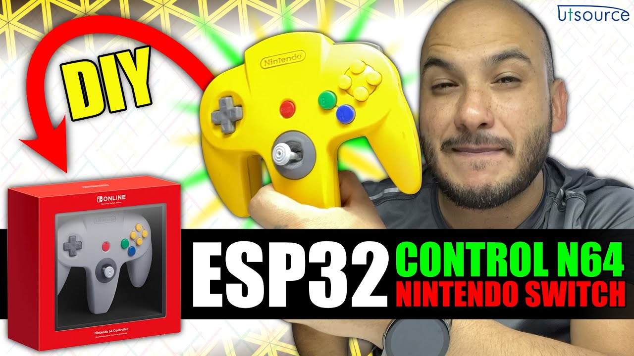 como HACER CONTROL ❗N64 ONLINE❗ para NINTENDO SWITCH con ESP32 - Utsource