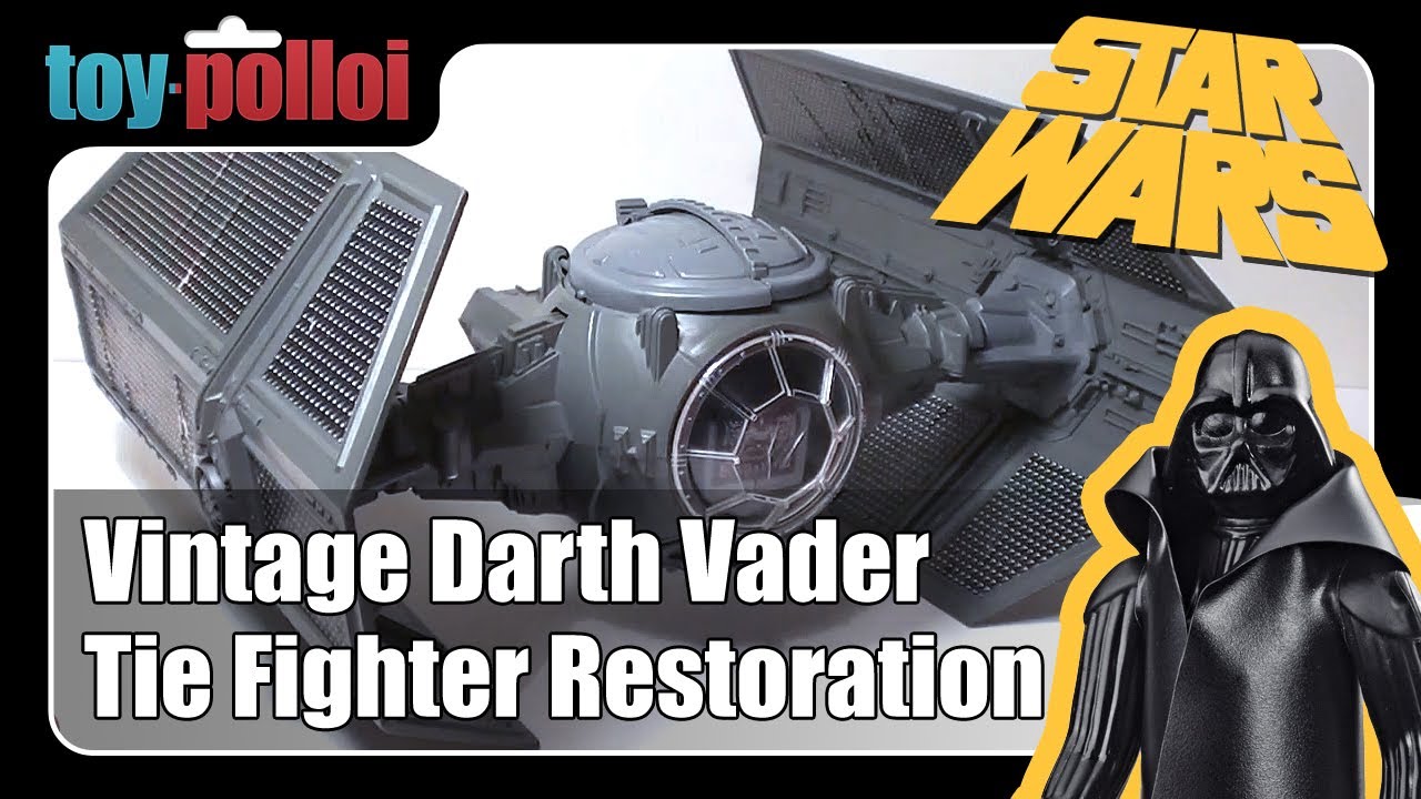 Vintage Darth Vaders Tie Fighter Star Wars Kenner - Toy Polloi