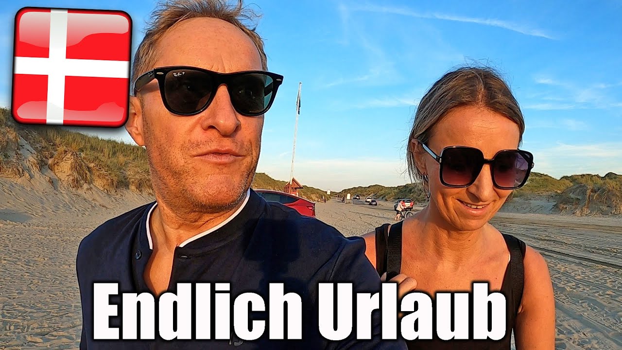 Endlos Autos am Strand - Dänemark Rømø Lakolk am Wochenende 🌞 AddiHabibi Vlog