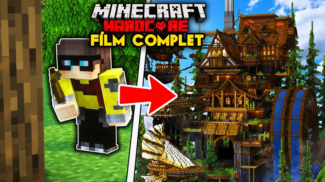 J'ai survécu 2 Ans sur Minecraft Hardcore [Film Entier]