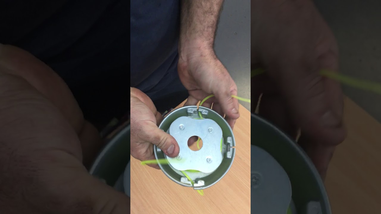 alloy ashtray brush-cutter head loading