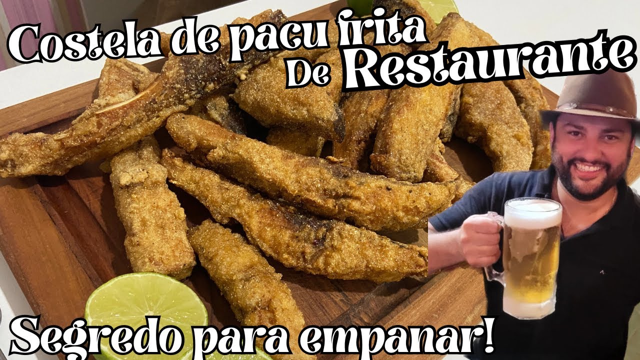 Costela de pacu frita | segredo para empanar!