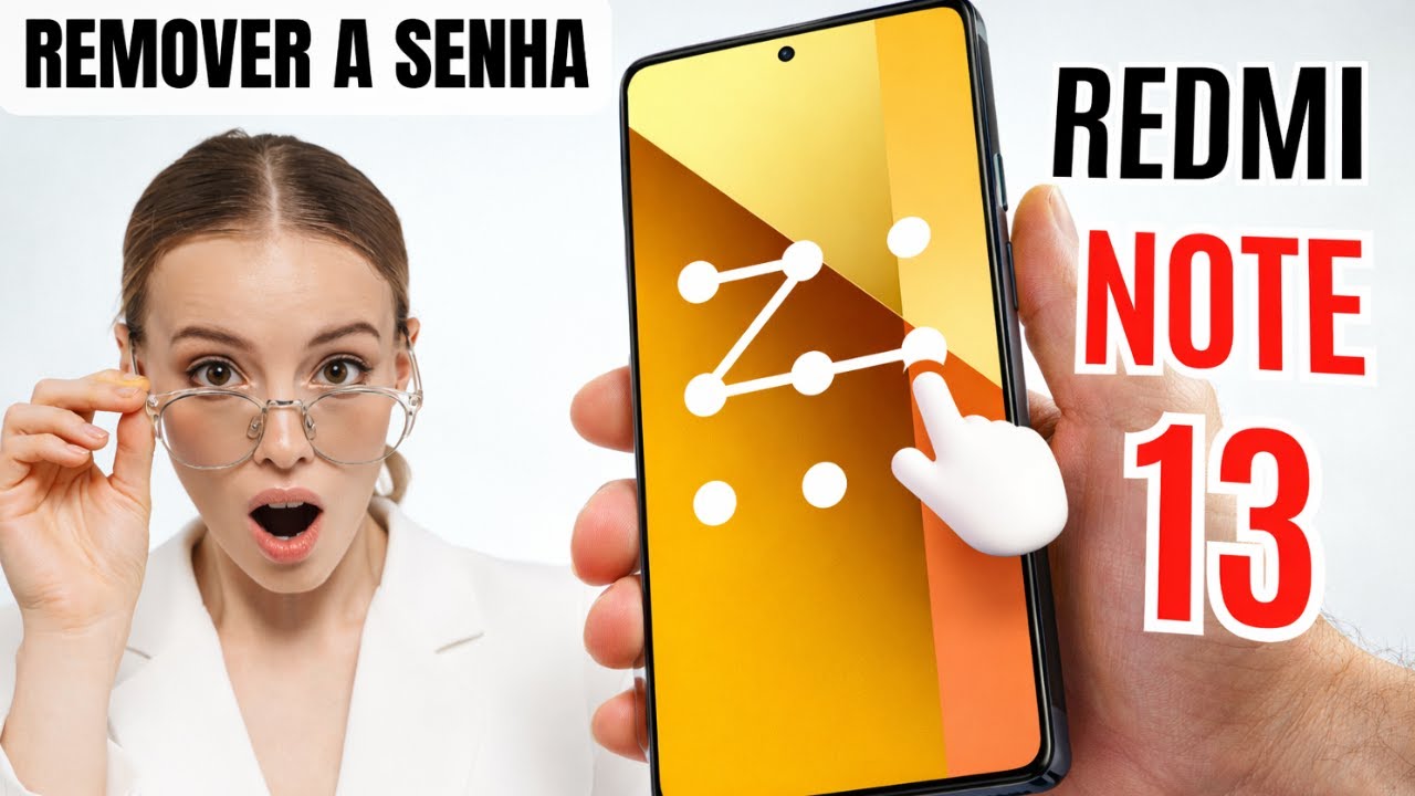 REMOVER SENHA DO USUÁRIO REDMI NOTE 13 #smartphone #redmi #technology #senha