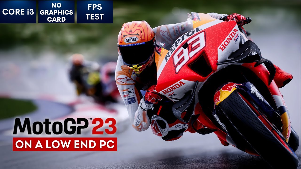 MotoGP 23 gameplay on Low End PC | NO Graphics Card | i3