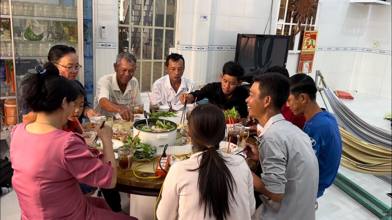 Về Vĩnh Thạnh Lấp Vò Đồng Tháp ăn Tết muộn cùng với gia đình Anh Chị Vũ # 😘phần 1