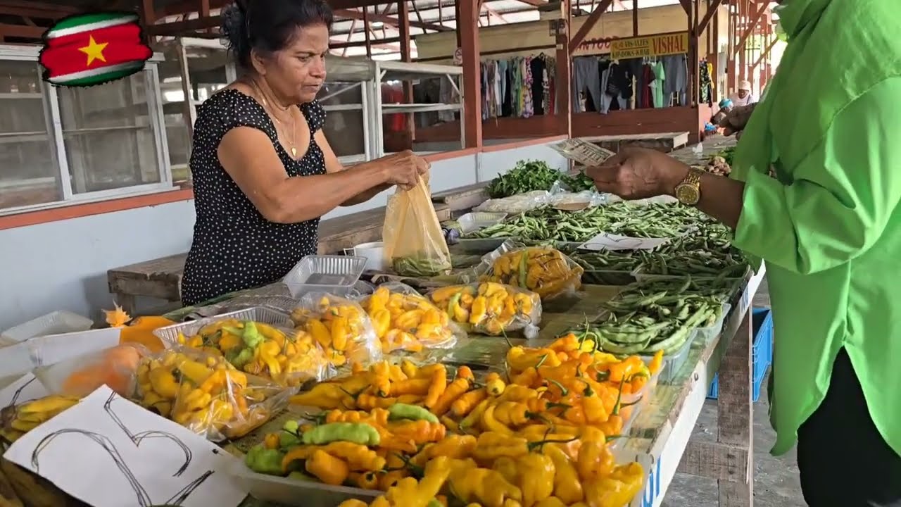 Kwattamarkt 21maart 2025#suriname