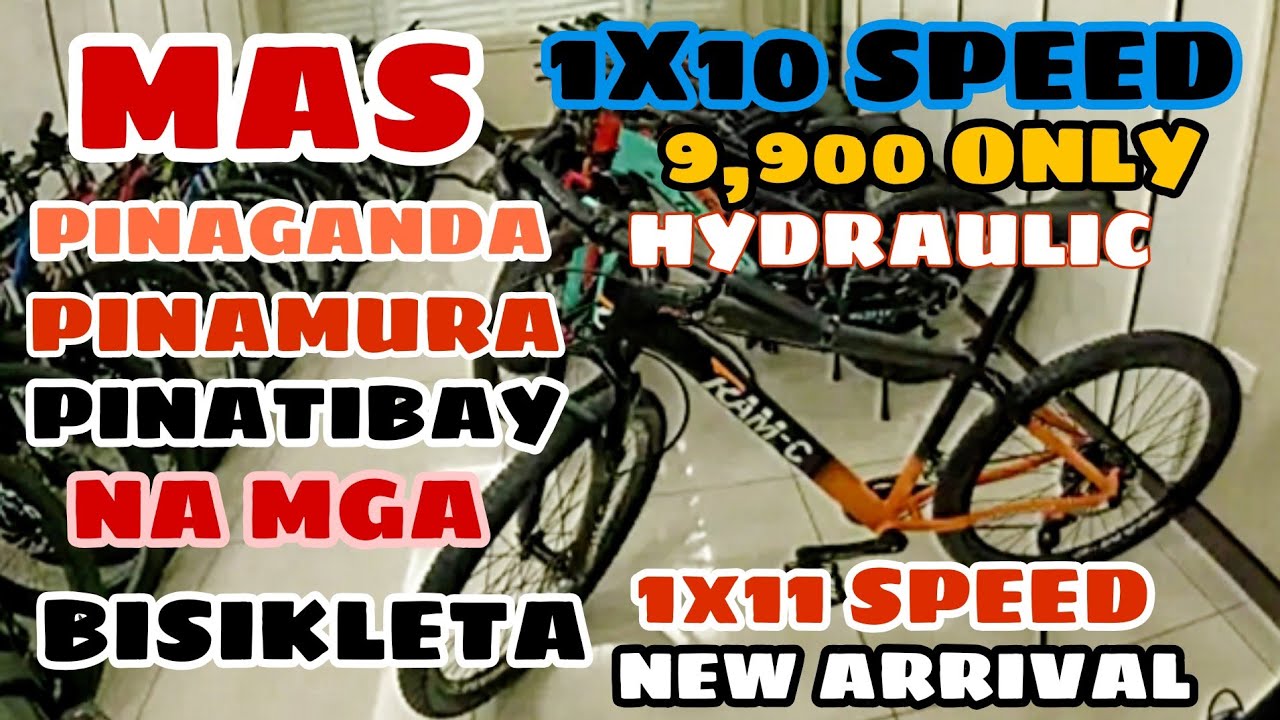 1X10 SPEED 9,900 ONLY HYDRAULIC NA AT NEW ARRIVAL PA ( MAS PINATIBAY, PINAGANDA, PINAMURA NA MTB