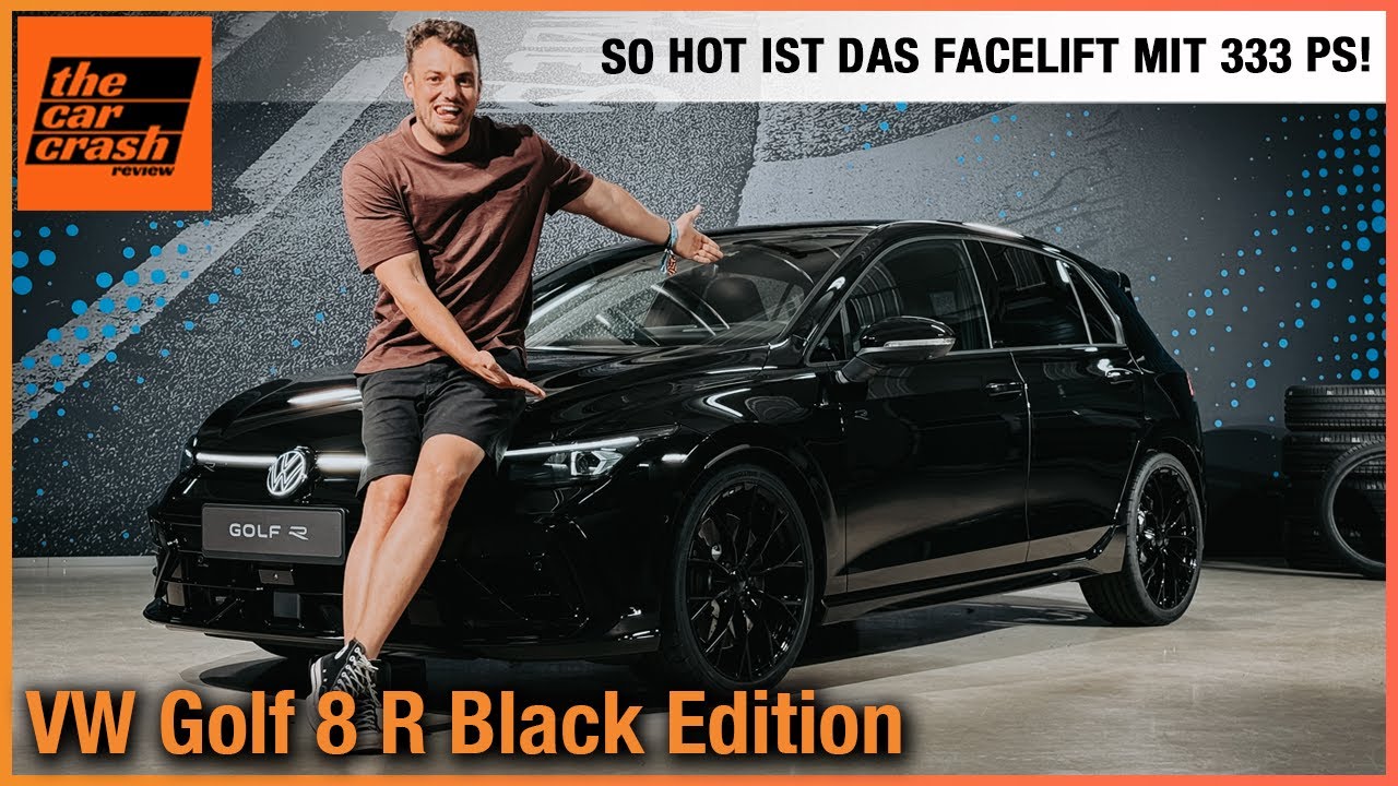 VW Golf 8 R Black Edition (2024) So hot ist das Facelift mit 333 PS! Fahrbericht | Review | Test