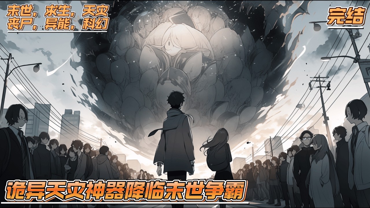 【完结】《诡异天灾神器降临末世争霸》诡异末世天灾降临，各种天灾人祸接连而至，世界大陆连成一片，无人幸免。热武器，高科技一夜间全部消失，人类瞬间回到冷兵器时代。