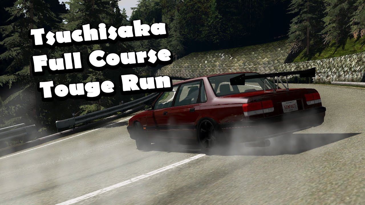 Tsuchisaka Full Course Touge Run | BeamNG.Drive