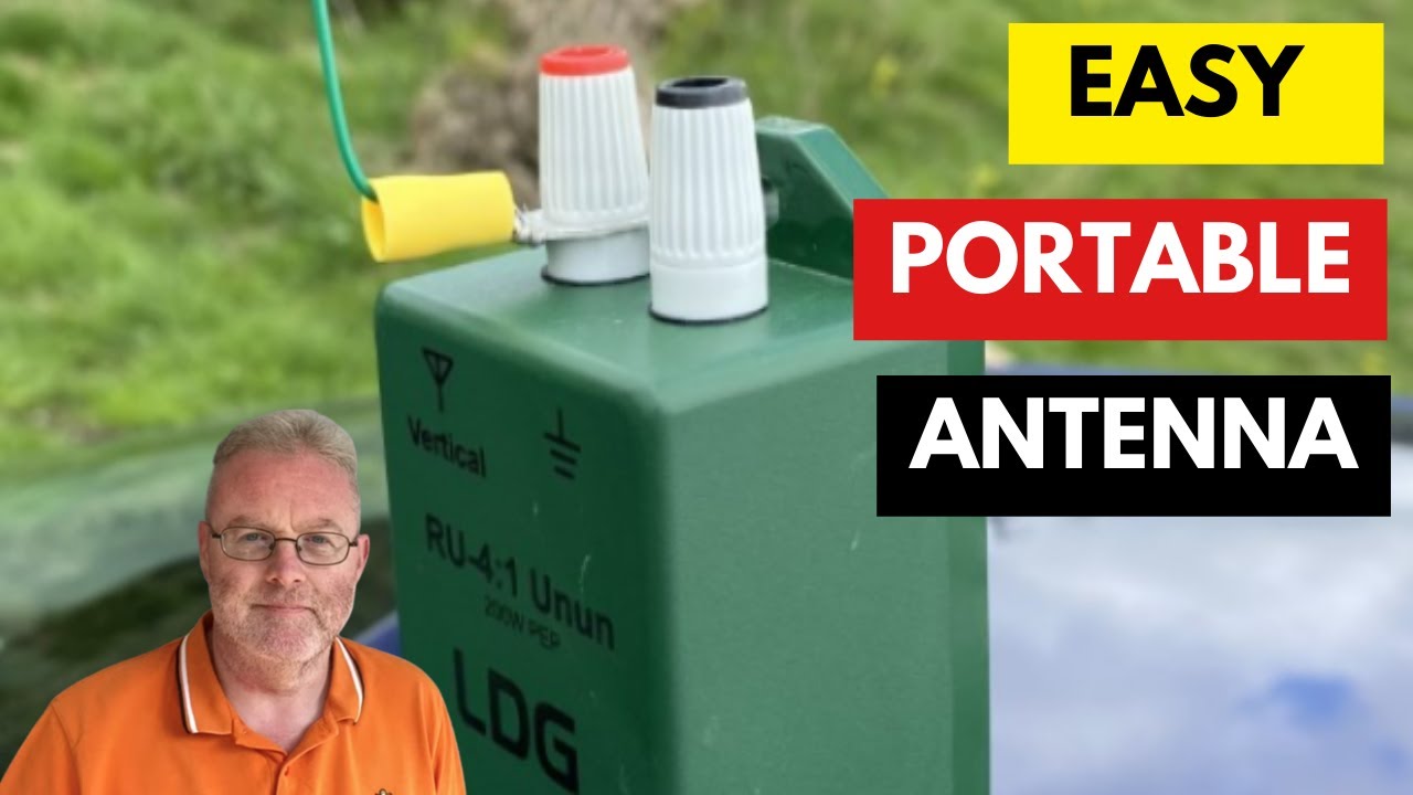 Ham Radio: Simple  HF Portable Multi-Band Antenna