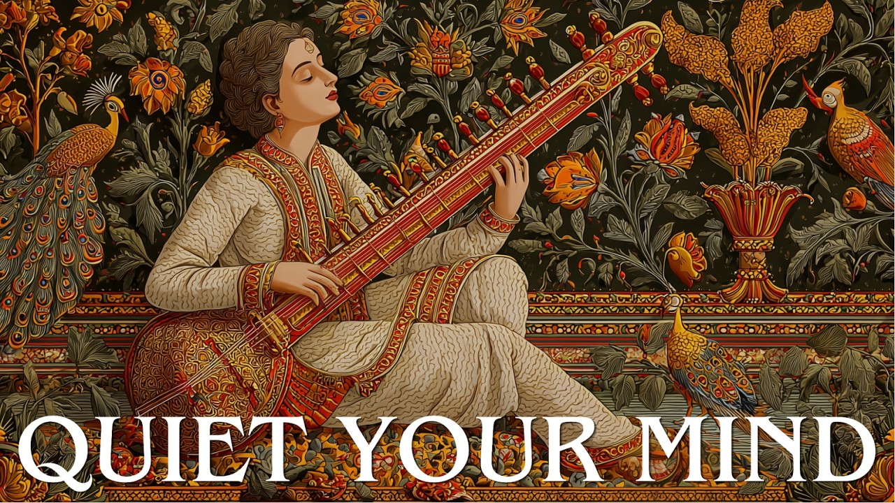 Temple Melodies For Overactive Mind | Traditional Indian Instrumental | Sarangi, Sitar, & Tabla