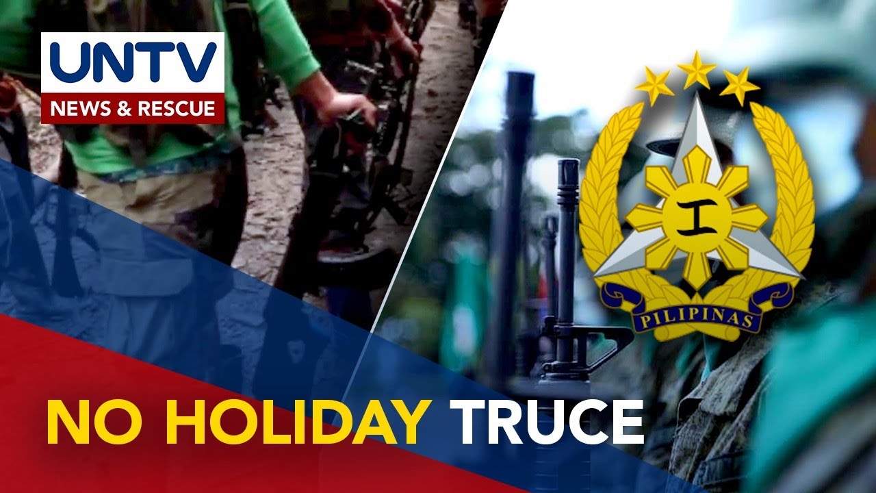 AFP says no recommendation for holiday truce with communist rebels