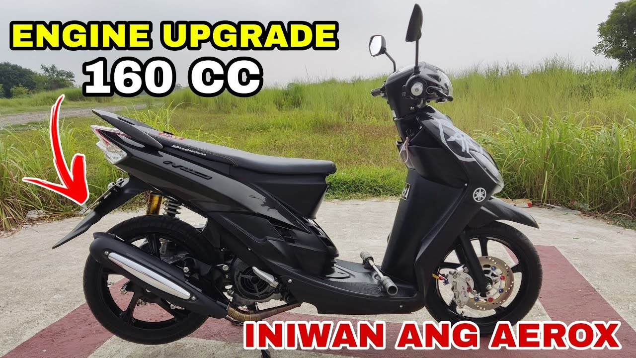 160 cc Mio Sporty Engine Upgrade - Straight JVT Panggilid - Straight 8 Grams