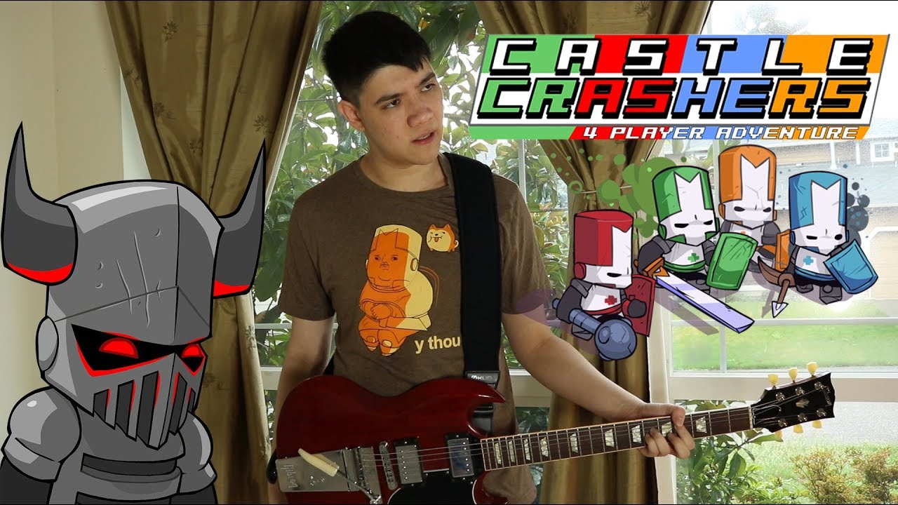 Necromancer Theme (Simple Sight) - Castle Crashers METAL GUITAR COVER || MaximumGuitar