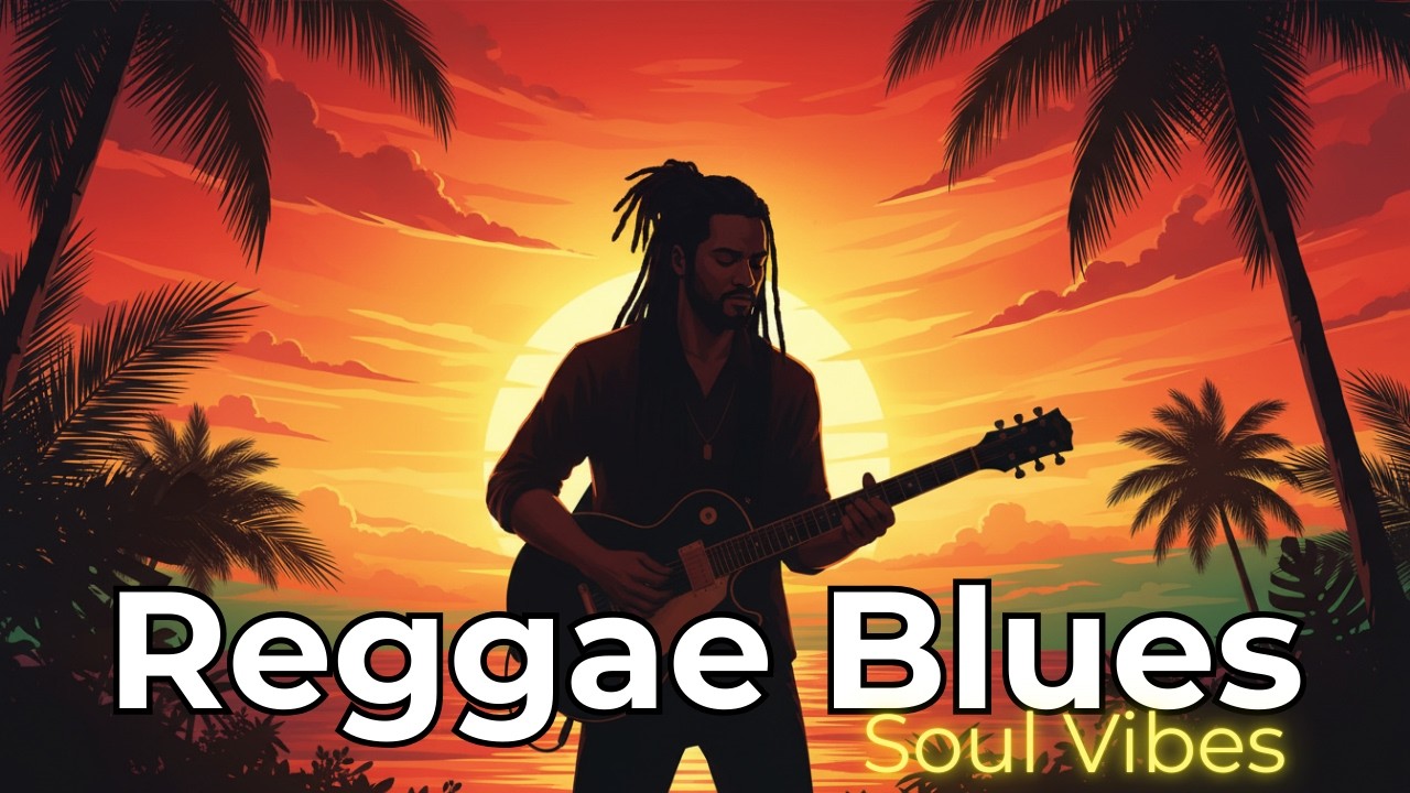 Relaxing Reggae Blues Fusion 🌴 Soulfull Vibes for Focus & Calm