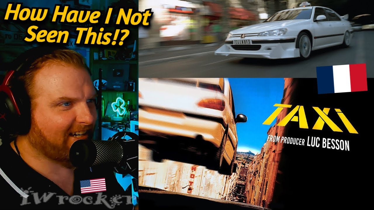 American Reacts to Taxi (1998) - Peugeot 406 BTCC - French Movie