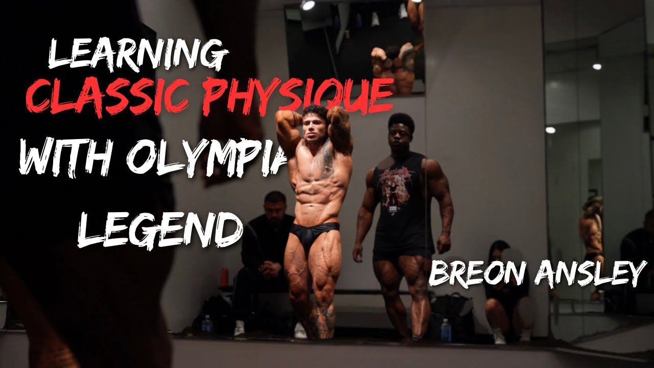Изучаем позирование ClassicPhysique у легенды Олимпии | Бреон Энсли