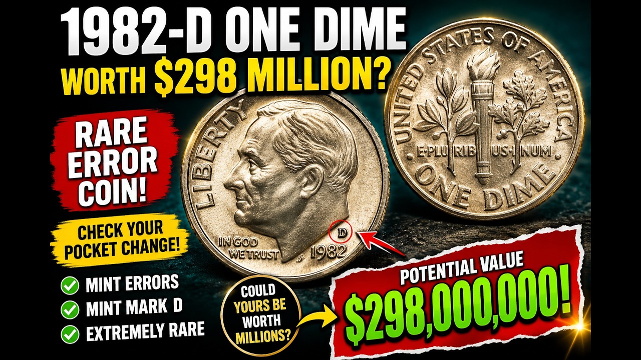 These  ONE dime  Rare famous Coins Shocked the Coin Collecting World!