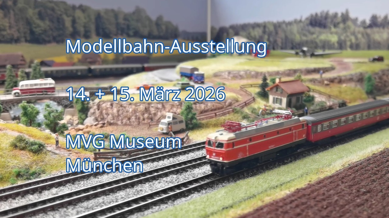 Modellbahnausstellung im MVG Museum M&uuml;nchen 2026 Spur Z