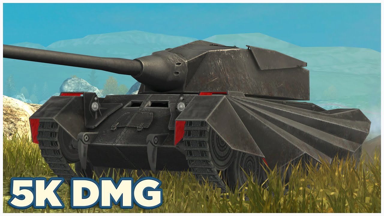 Дракула • 5К УРОНА • 6 ФРАГОВ • WoT Blitz