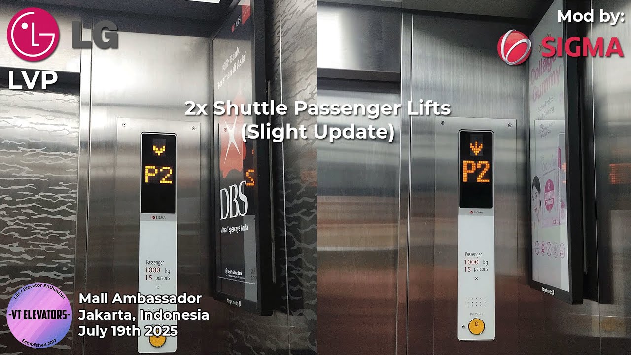 Updates | 2 LG (Mod: SIGMA) Traction Shuttle Lifts - Mall Ambassador, Jakarta