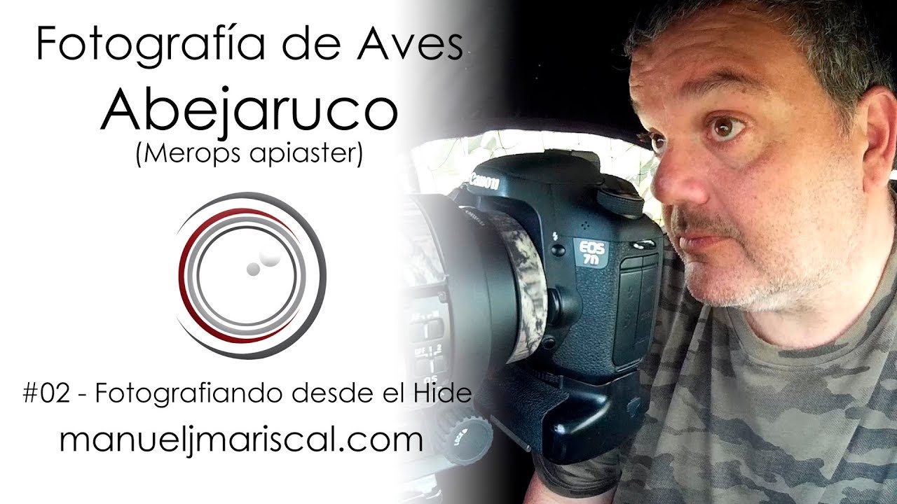 #02 Fotografía de Aves - Fotografiando desde el Hide a los Abejarucos Cap. 11