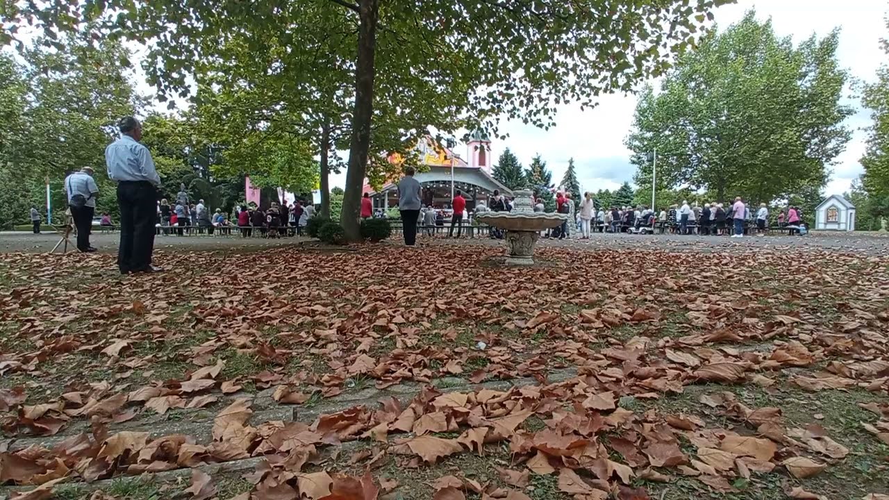 Oproštaj mons. Josipa Đurkana od župe u Ludbregu