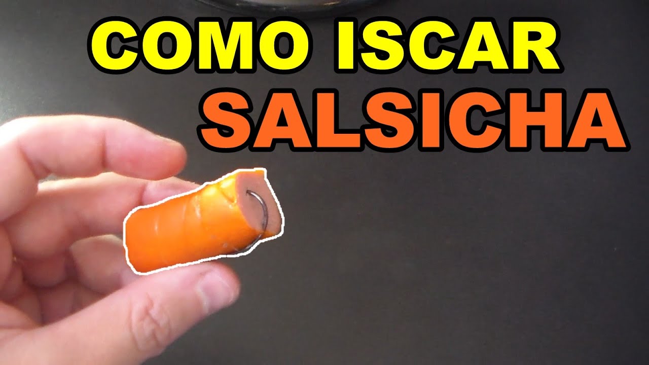 Como iscar salsicha bem firme para pacu (repost atualizado)