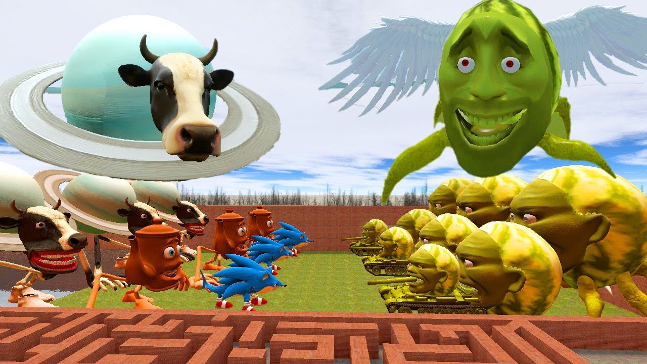 ITALIAN BRAINROT VS LINGANG TANK COMPILATION 1 GMOD NPC