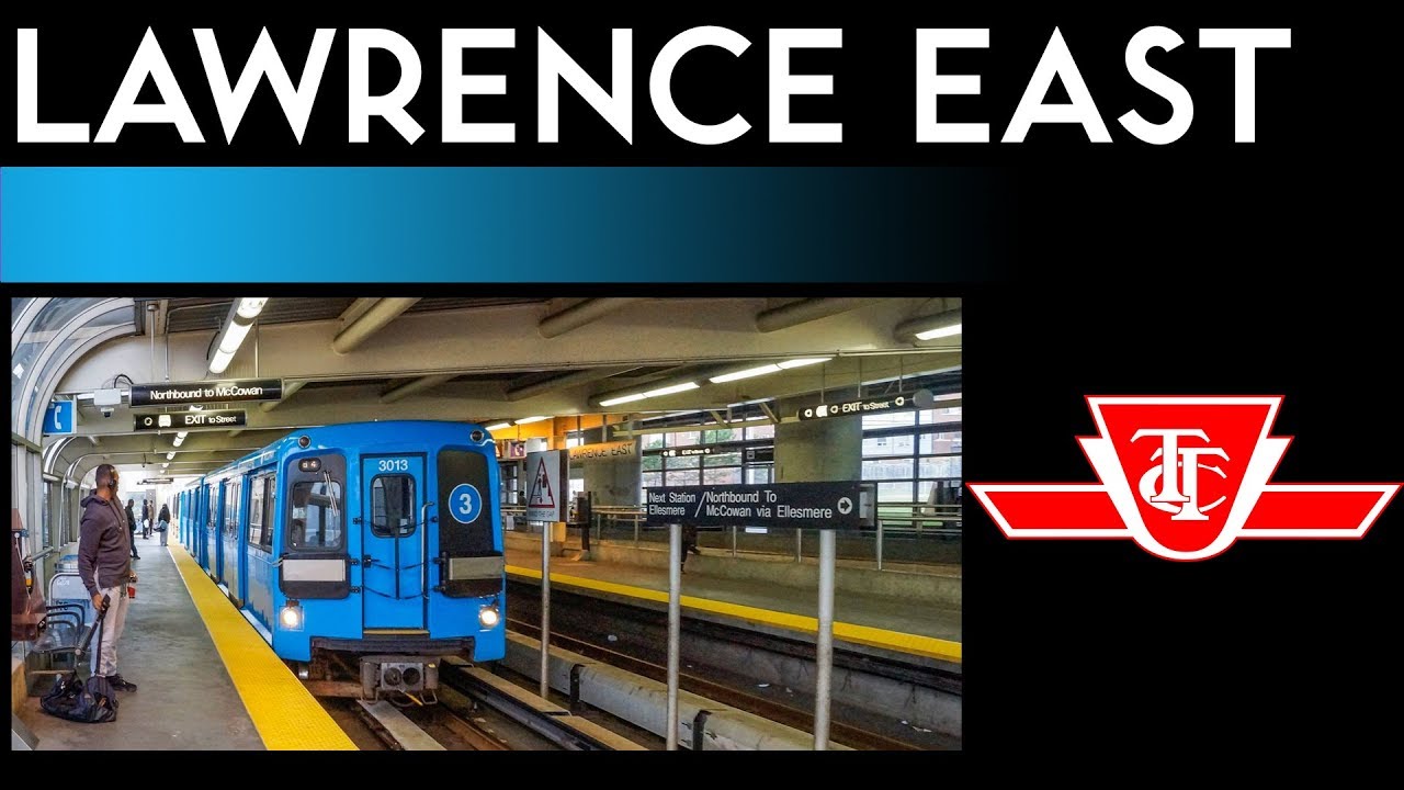 TTC Scarborough RT - Lawrence East Station Walkthrough