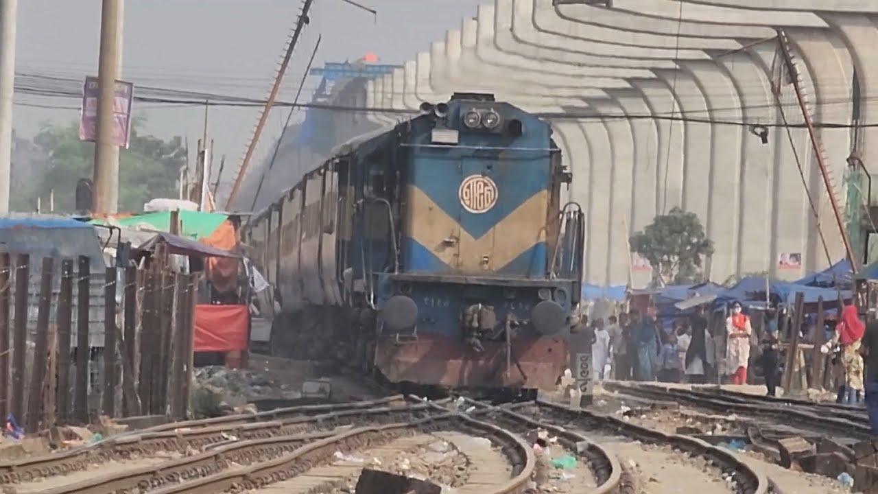 Bangladesh Railway most popular local train 