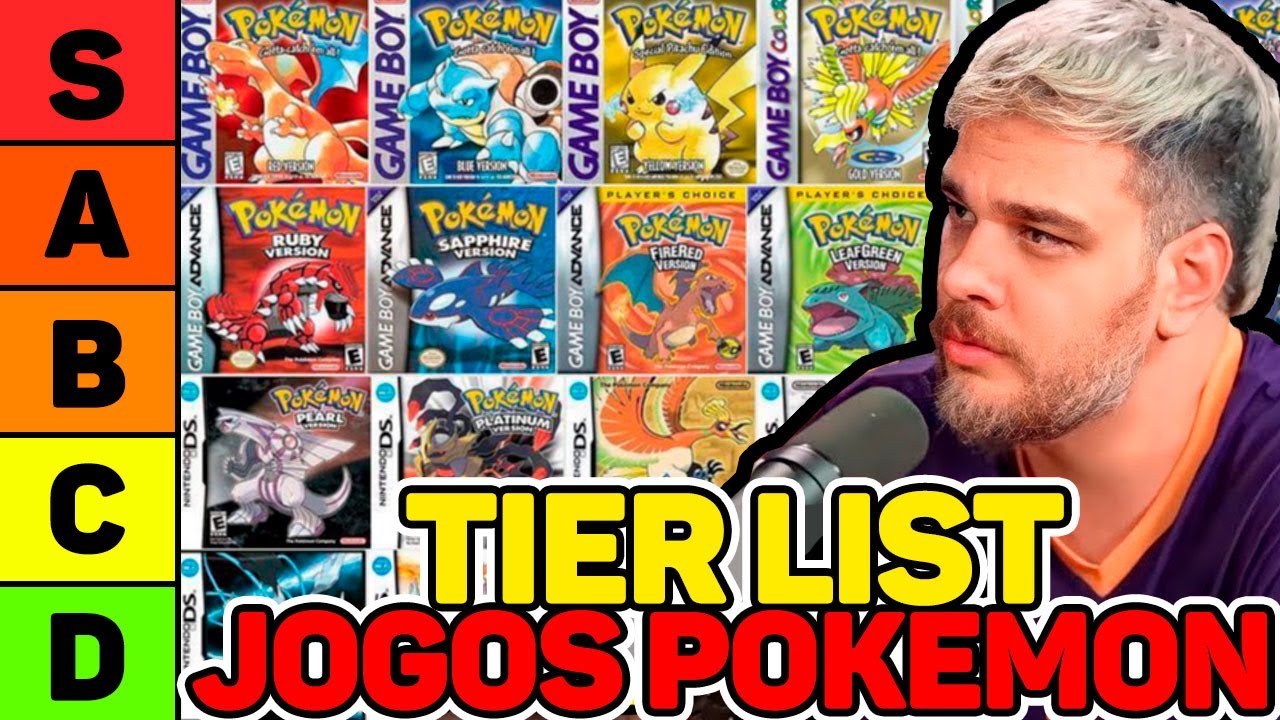 RANQUEANDO TODOS JOGOS POKÉMON DO PIOR AO MELHOR !!!