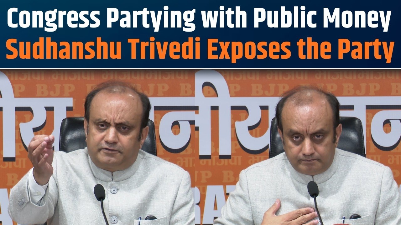 Congress Using Telangana Funds for Party Agenda? | Dr Sudhanshu Trivedi Exposes Truth