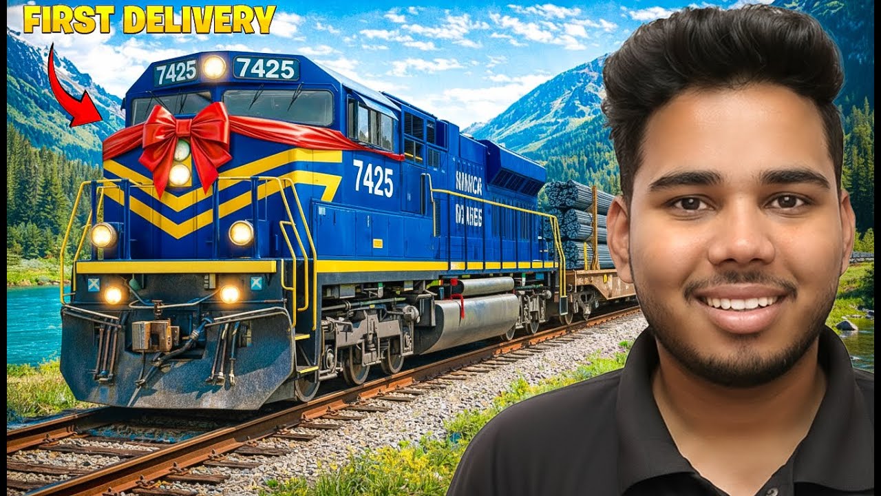 “Meri Pehli Delivery in Derail Valley 😱 | Almost Failed!”