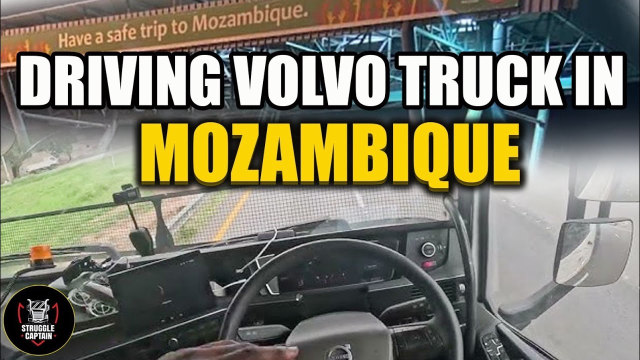 Каково это — водить грузовик Volvo в Мозамбике?