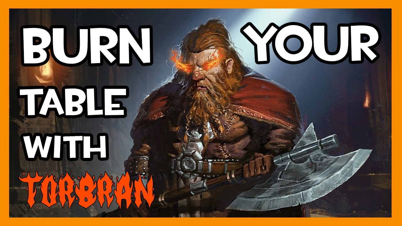 Torbran, Thane of Redfell Burn | Mono Red Aggro EDH Deck Tech