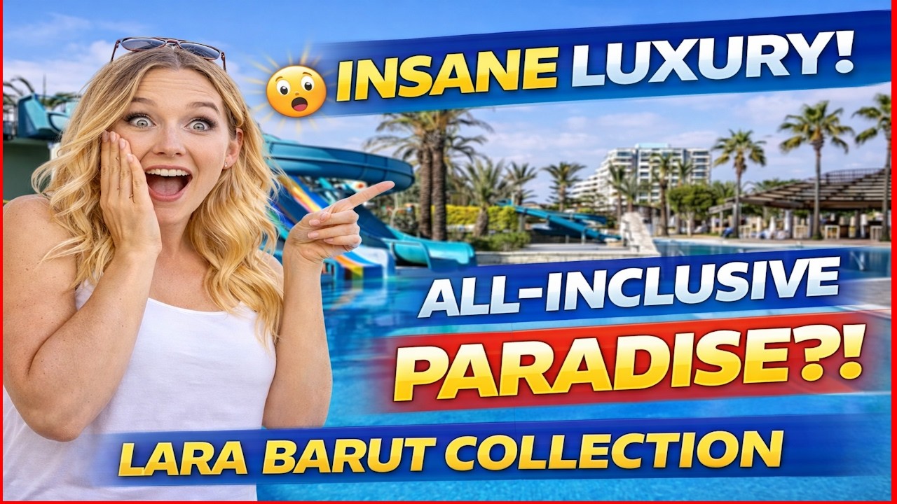 Lara Barut Collection Antalya 🇹🇷 | Ultra All Inclusive Luxury Full Resort Review and Full Tour😍