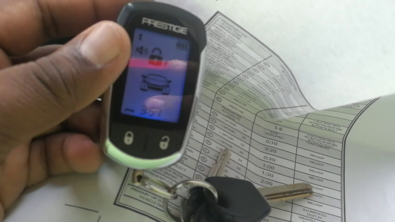 Autopage 730 vs prestige aps997e español alarma con encendido remoto (alarm with remote starter) 2/2