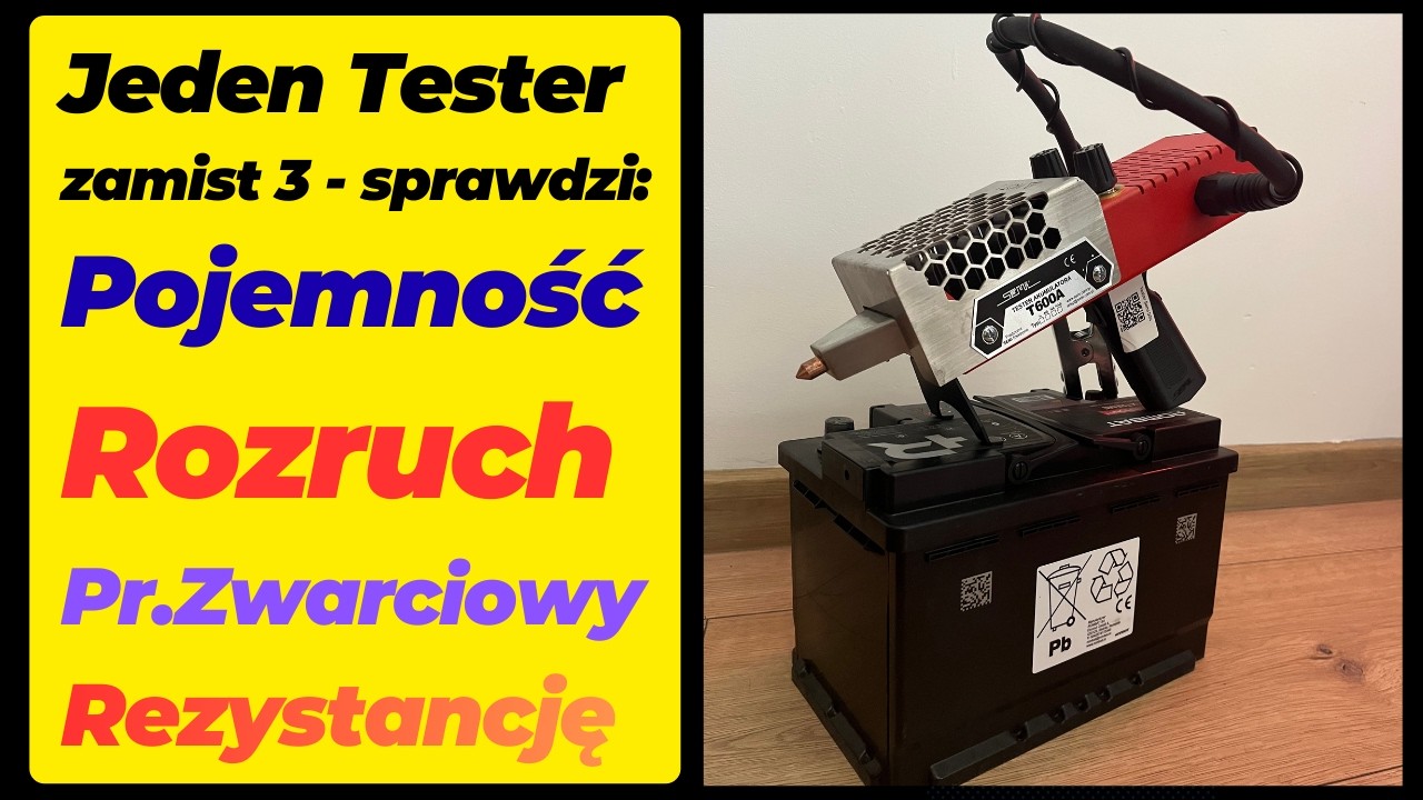 Opornica SEMI T600 Kompletna Diagnostyka Akumulatora na bazie jednego urządzenia i Aplikacji? S7E019