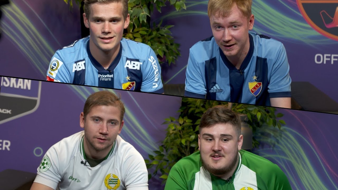 DJURGÅRDENS IF - HAMMARBY IF PÅ FIFA 19 | HAMPUS FINNDELL vs DARIJAN BOJANIĆ