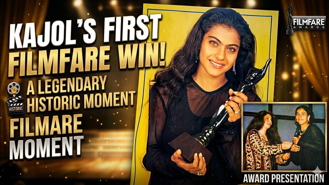 Kajol Srk win Filmfare Best Actor Awards for DDLJ 1995 |
