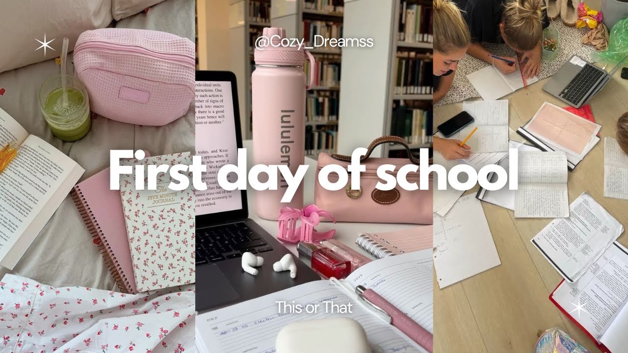 First day of school - This or That