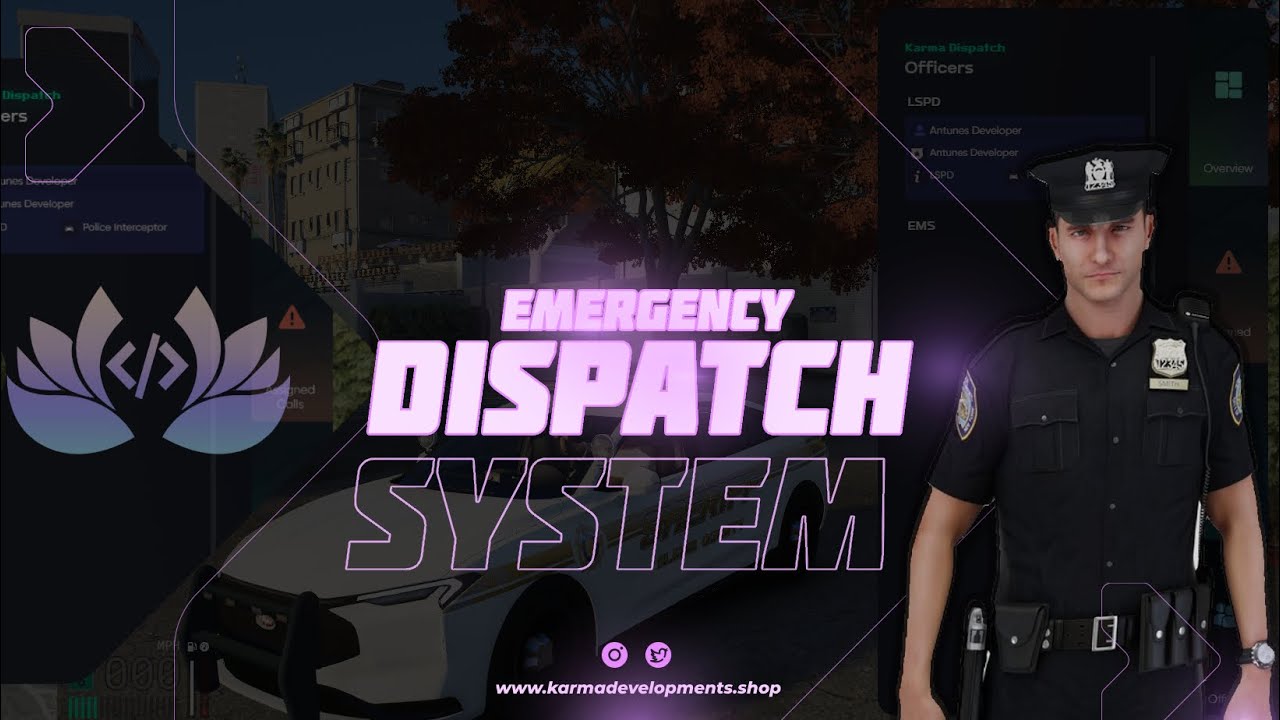 Fivem - Karma Developments Emergency Dispatch System [QBCore/ESX]