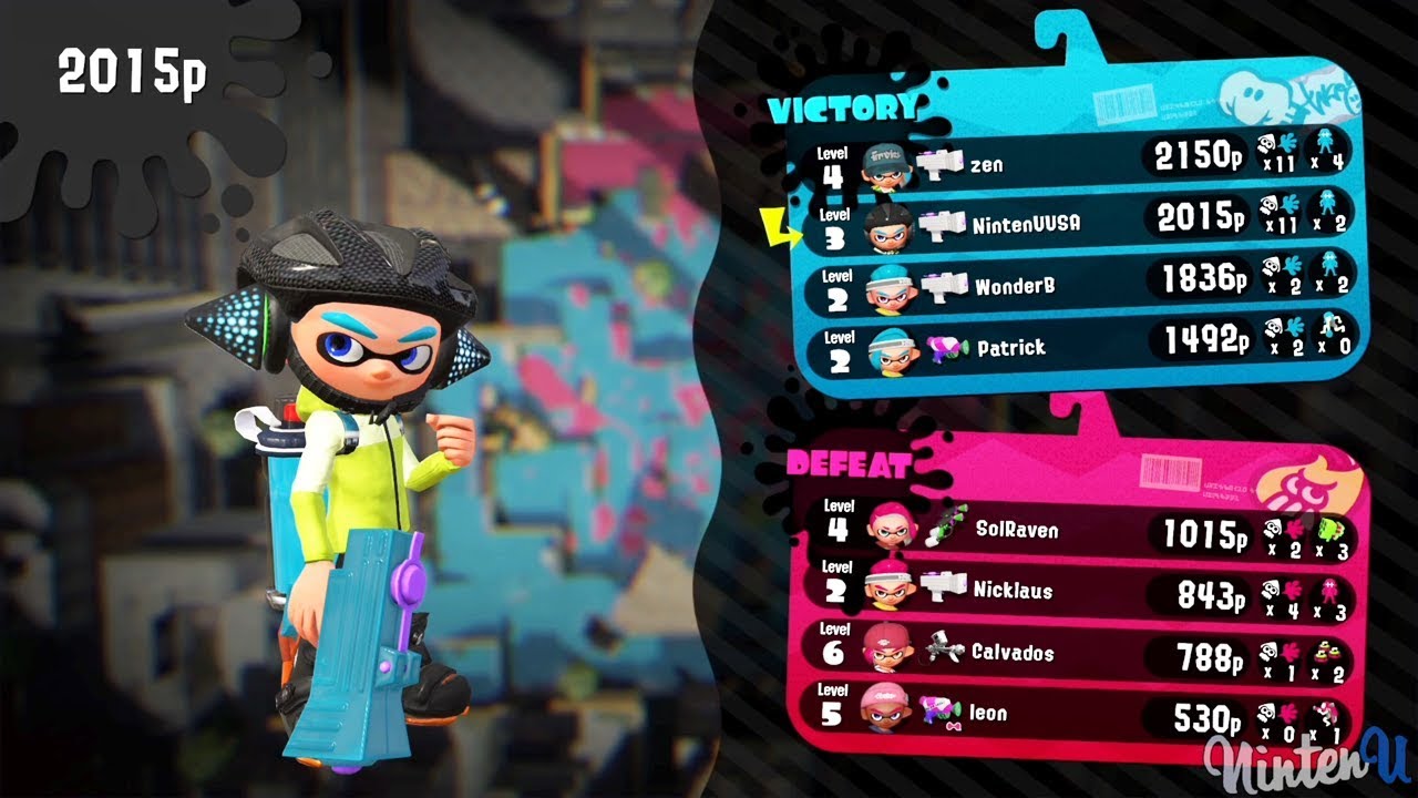 Splatoon 2 - Online Gameplay - Splattershot Jr.