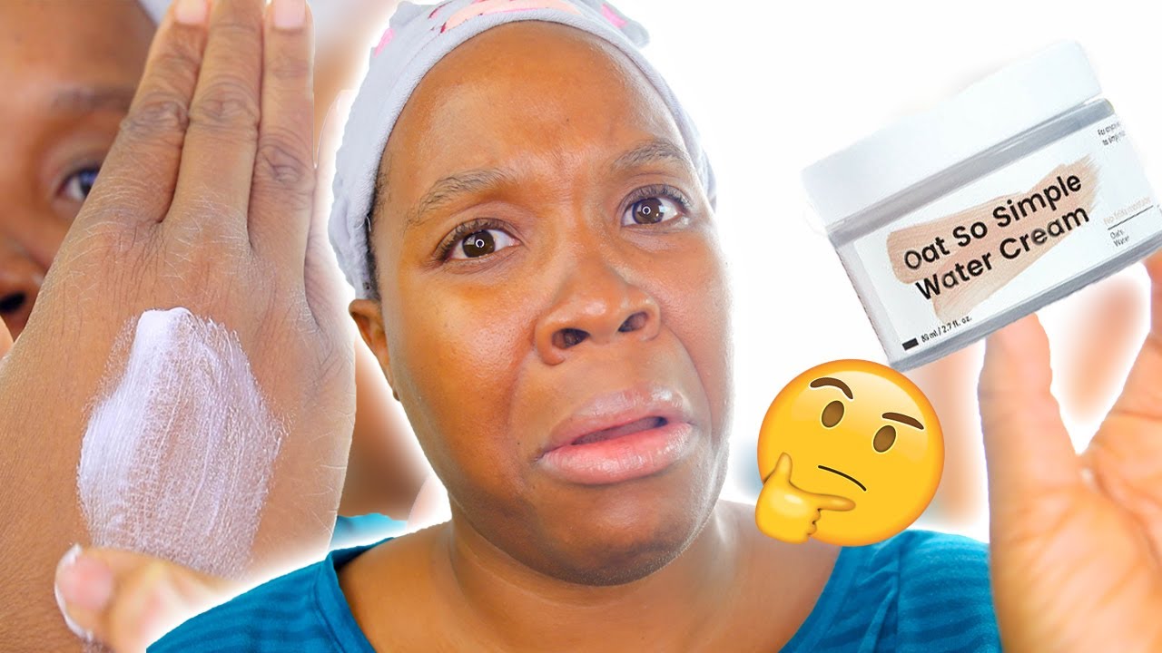 I tried Krave Beauty Oat So Simple Water Cream! Oat So Simple Water Cream FULL REVIEW