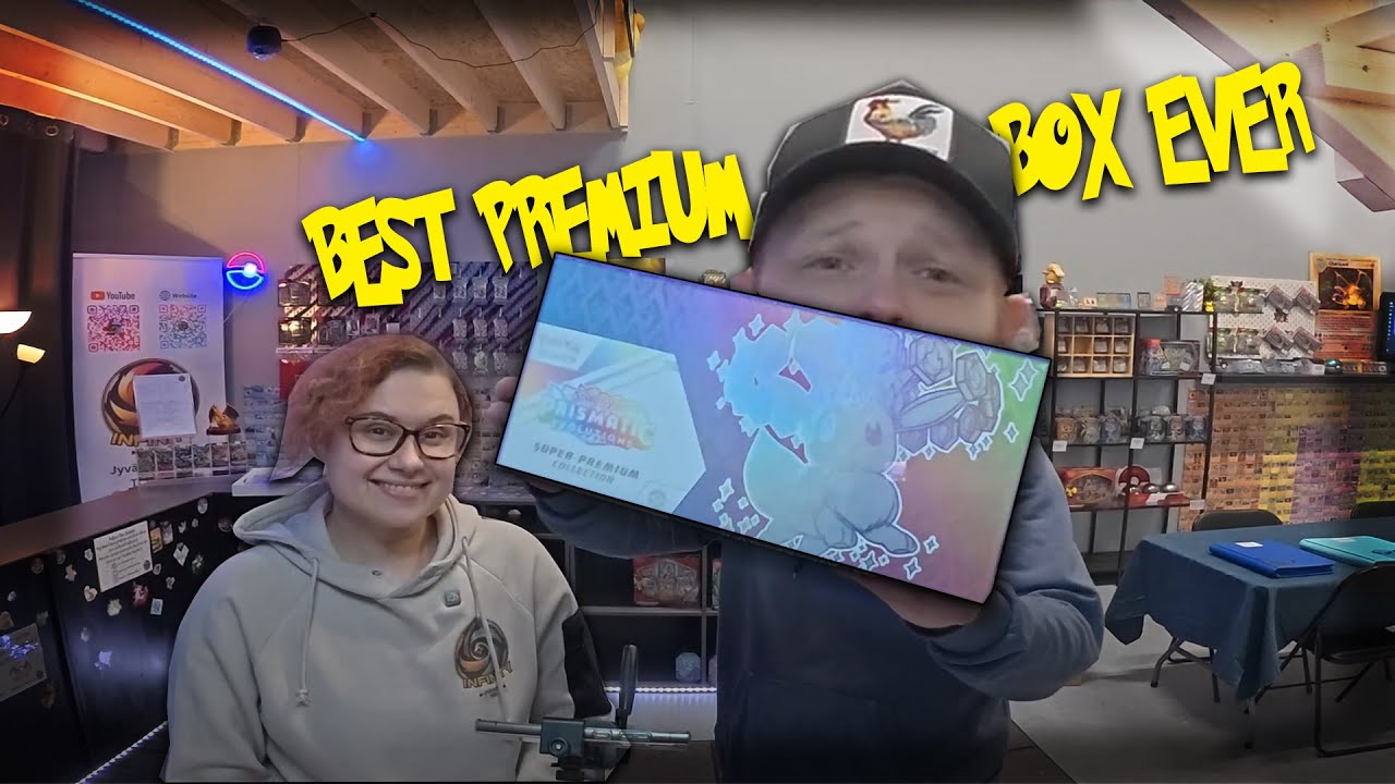 Opening the Prismatic Evolution Super Premium Collection Is Wild!